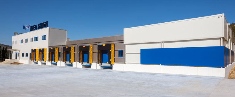The NEW Logistics Center of MED FRIGO in IGOUMENITSA