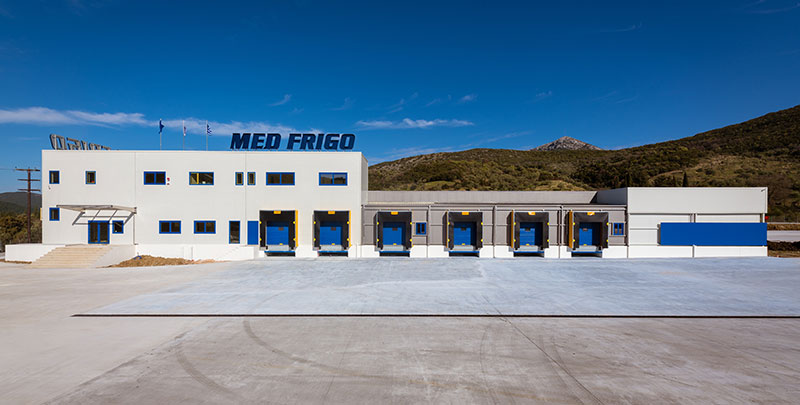 The new Logistics Center of Med Frigo in Igoumenitsa.